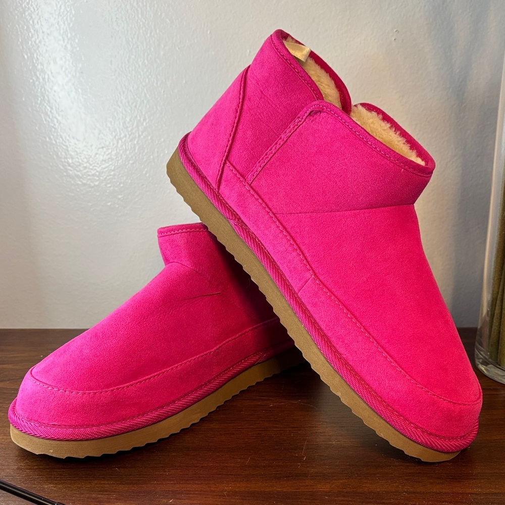 Old Navy Pink Ankle Boots